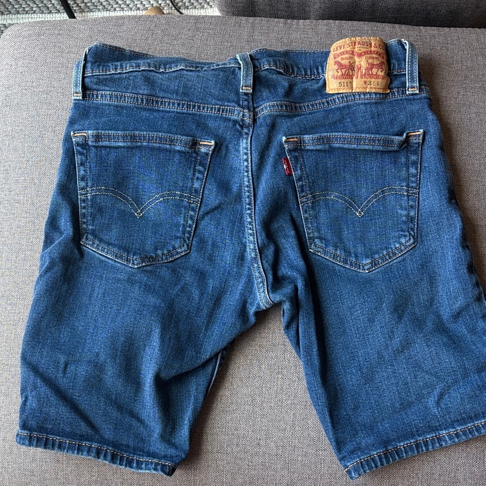 Levi's Classic Blue Jean Shorts for Men